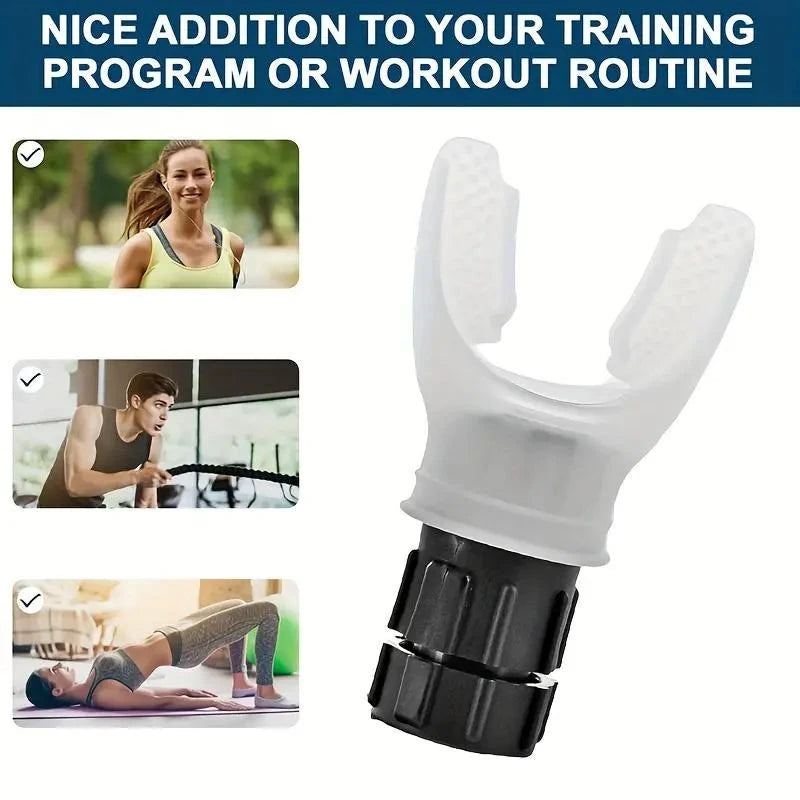 Lung Breathing Trainer | Adjustable Inspiratory & Expiratory Resistance Device | Improve Lung Capacity