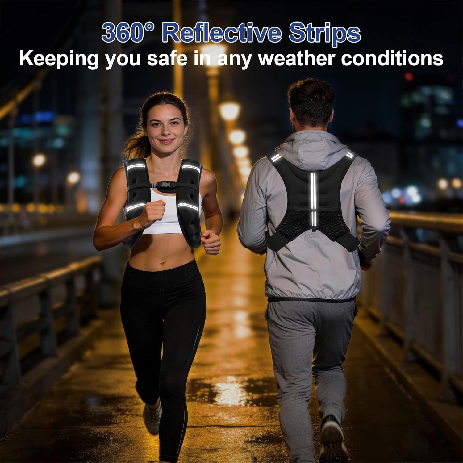 Elevate Your Fitness with the Versatile 8lb Weighted Vest - Perfect for Strength Training, Running, and More!
