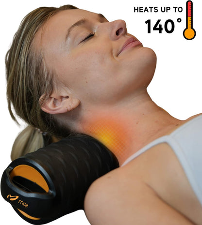 heat Roller V3, Heated Roller for Back & Neck Pain, Great Replacement for Your Traditional Foam Roller, Firm for Deep Tissue Massage, Physical Therapy, Exercise Recovery, Microwavable